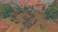 Kalahari मैप में Old Hampton (Image via Garena Free Fire)